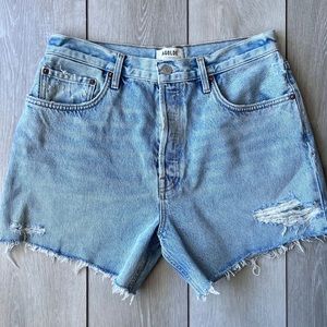 AGOLDE Riley Cutoff Short